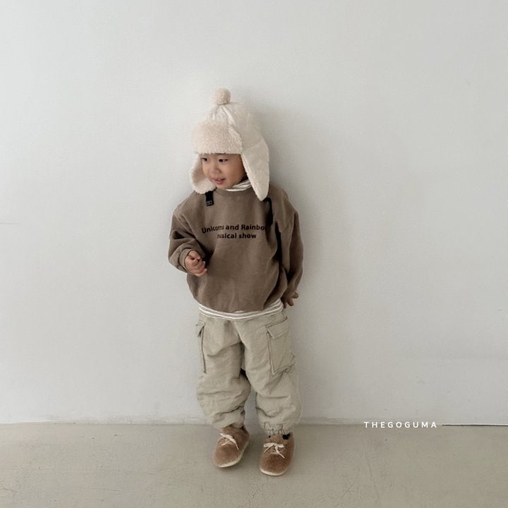 Thegoguma - Korean Children Fashion - #magicofchildhood - Cargo Bonding Jogger Pants