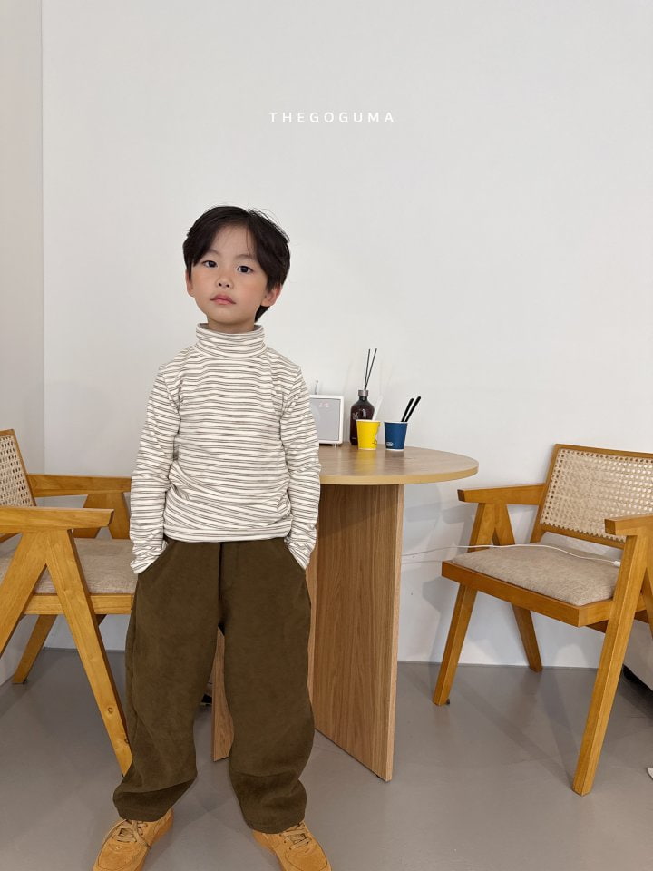 Thegoguma - Korean Children Fashion - #minifashionista - Oscar Turtleneck Tee - 5