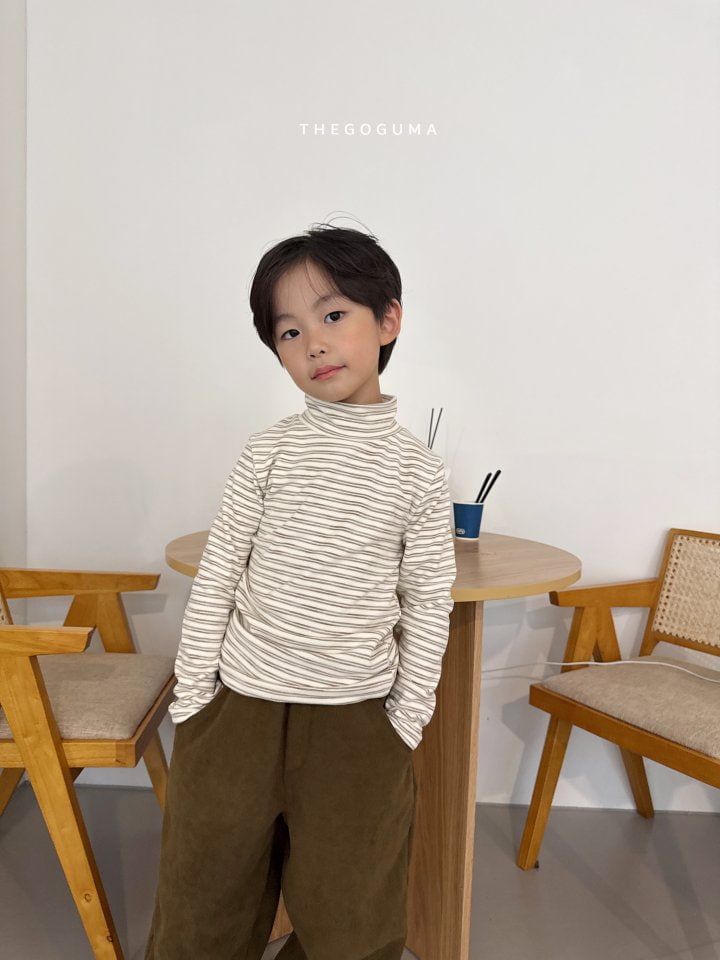 Thegoguma - Korean Children Fashion - #prettylittlegirls - Oscar Turtleneck Tee - 6