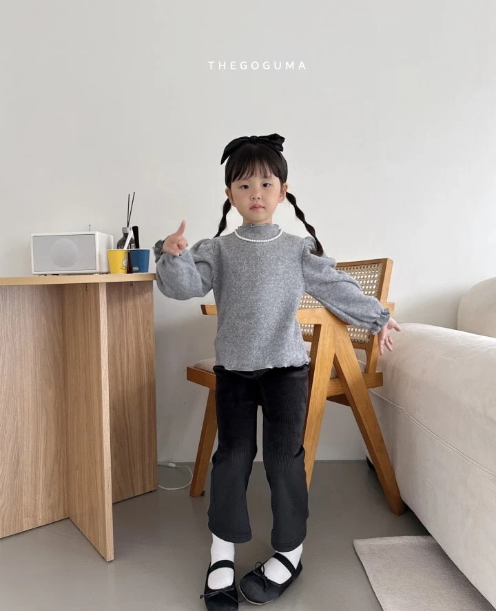 Thegoguma - Korean Children Fashion - #prettylittlegirls - Ive Puff Tee - 5