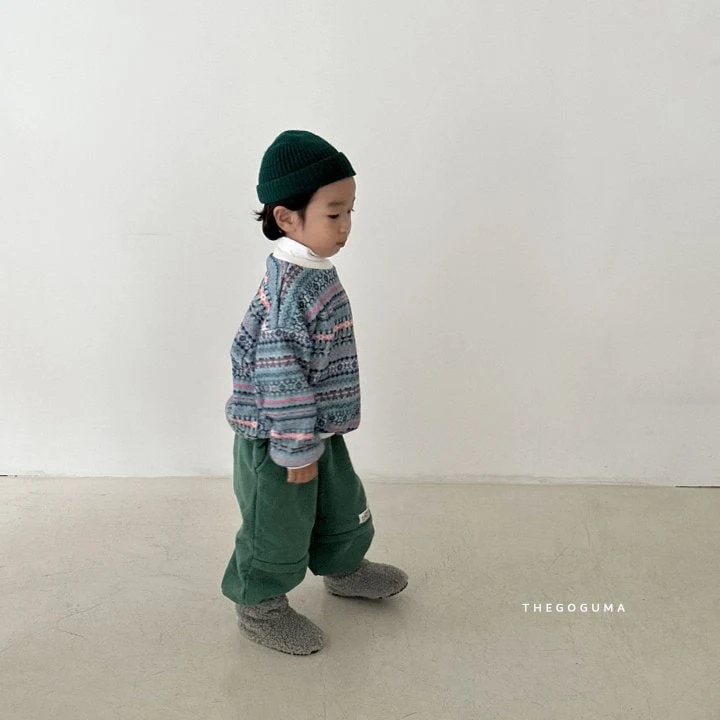 Thegoguma - Korean Children Fashion - #toddlerclothing - Fresh Jogger Pants - 2