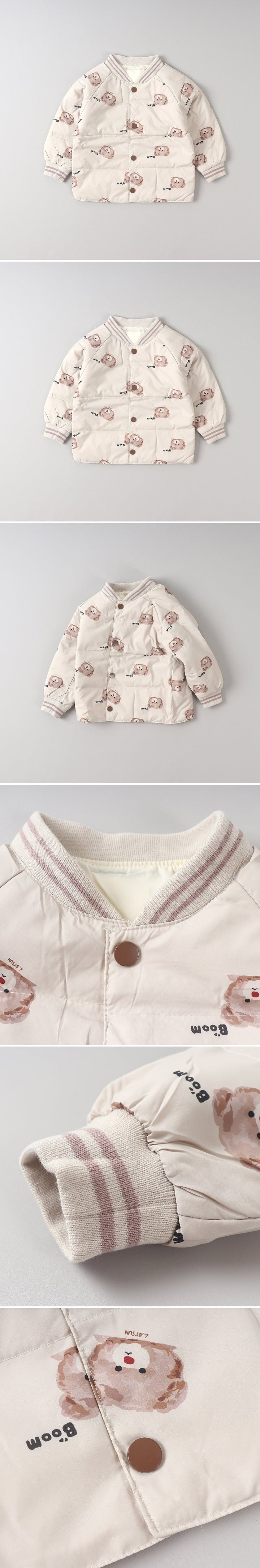 Tony - Korean Children Fashion - #prettylittlegirls - Winter Boom Jacket