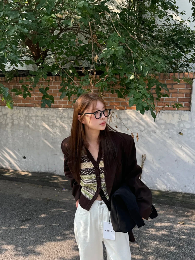 Unbound - Korean Women Fashion - #momslook - Moani Knit Vest - 6