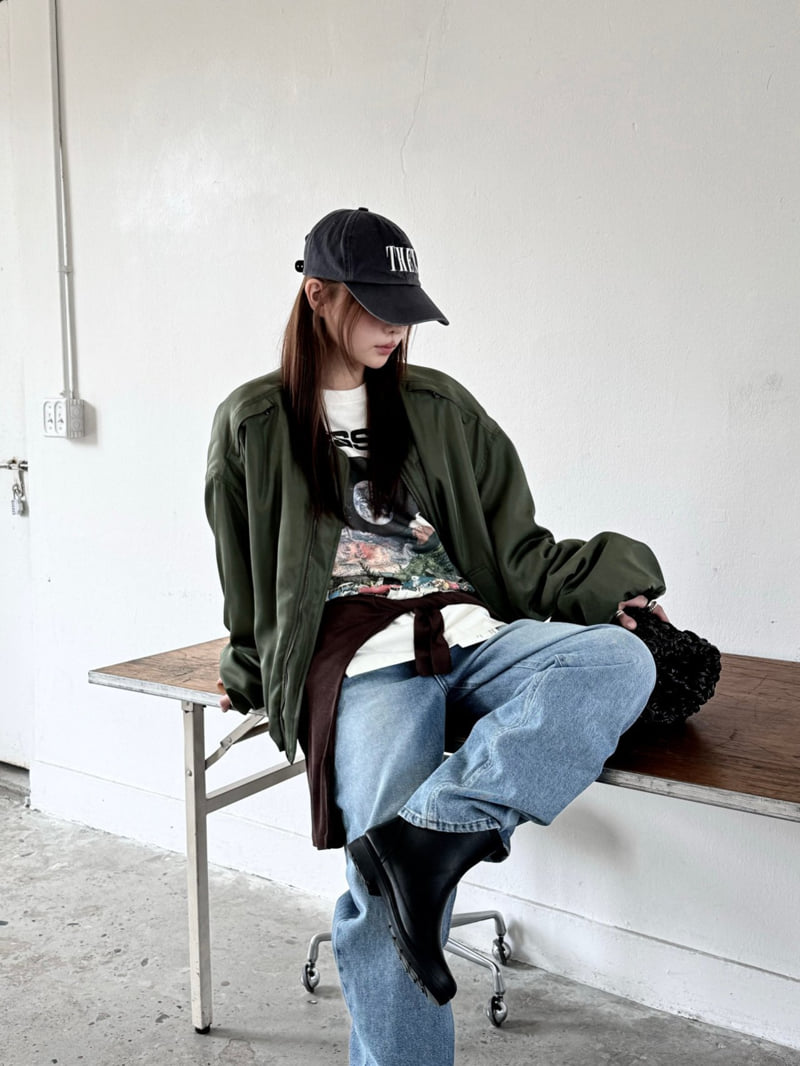 Unbound - Korean Women Fashion - #momslook - Vins Blouson Jumper - 6