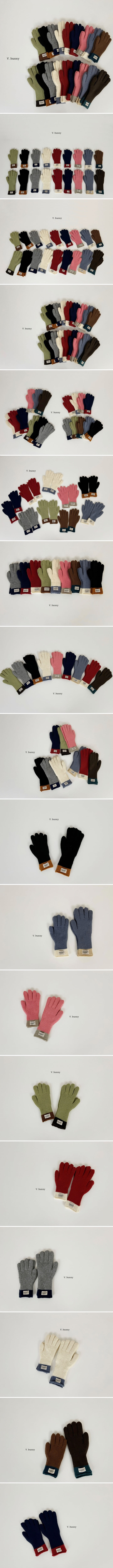 V Bunny - Korean Baby Fashion - #babyootd - Label Child Gloves