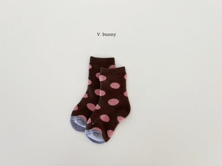 V Bunny - Korean Children Fashion - #kidzfashiontrend - Flower Socks Set - 4