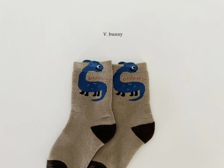 V Bunny - Korean Children Fashion - #childofig - Five Dragon Socks Set - 5