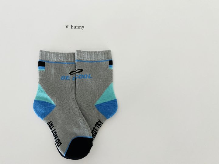 V Bunny - Korean Children Fashion - #childofig - Cool Socks Set - 4