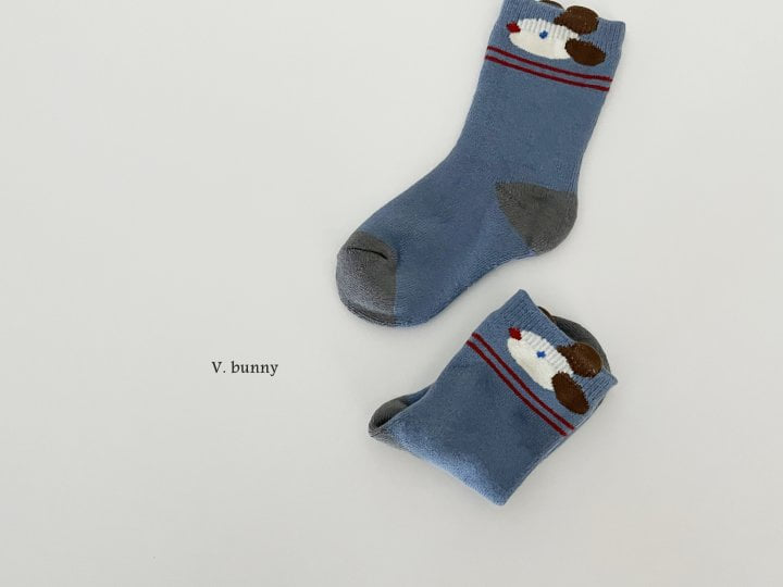 V Bunny - Korean Children Fashion - #designkidswear - Cheer Socks Set - 7