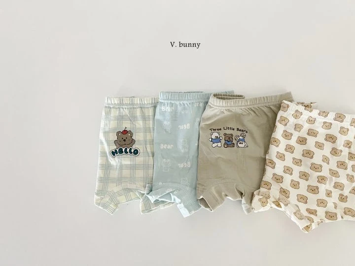 V Bunny - Korean Children Fashion - #discoveringself - Three Bears Boy Underwear - 2