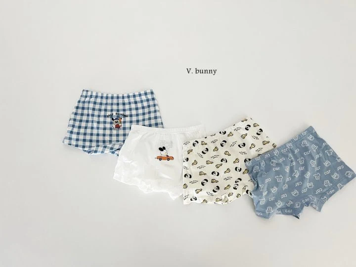 V Bunny - Korean Children Fashion - #discoveringself - Baseball Boy Underwear