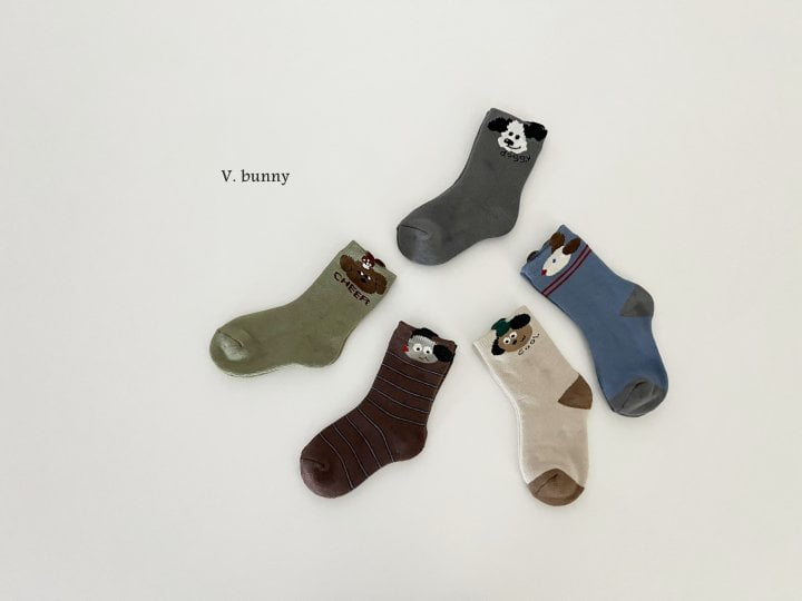 V Bunny - Korean Children Fashion - #discoveringself - Cheer Socks Set - 8