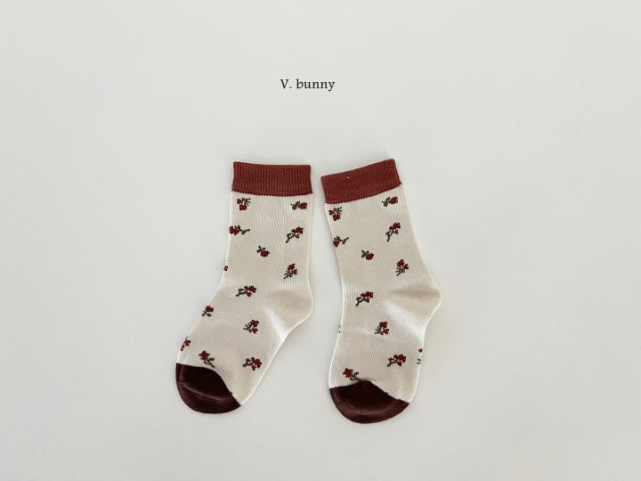 V Bunny - Korean Children Fashion - #designkidswear - Jannabi Socks Set - 4