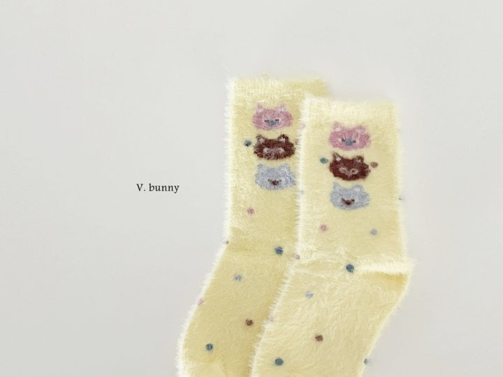 V Bunny - Korean Children Fashion - #designkidswear - Mongeul Socks Set - 4