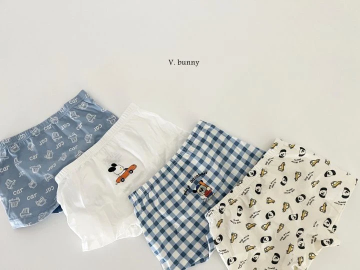 V Bunny - Korean Children Fashion - #fashionkids - Baseball Boy Underwear - 2