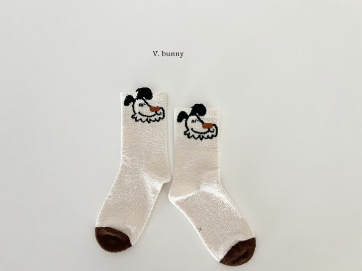 V Bunny - Korean Children Fashion - #fashionkids - Cococo Socks Set - 3