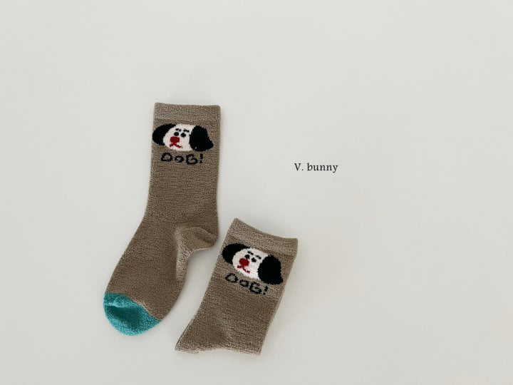 V Bunny - Korean Children Fashion - #kidsshorts - Red Nose Socks Set - 3