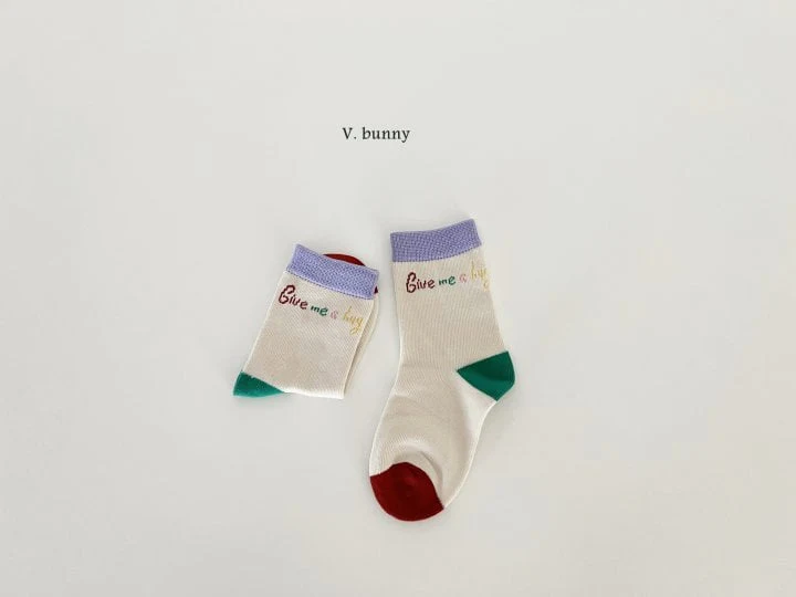 V Bunny - Korean Children Fashion - #kidsstore - Give Me Socks Set - 3