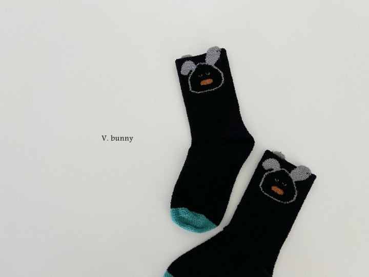 V Bunny - Korean Children Fashion - #kidsstore - Cococo Socks Set - 5