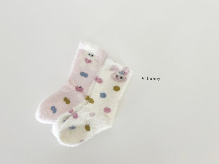 V Bunny - Korean Children Fashion - #kidzfashiontrend - Mongeul Socks Set - 8