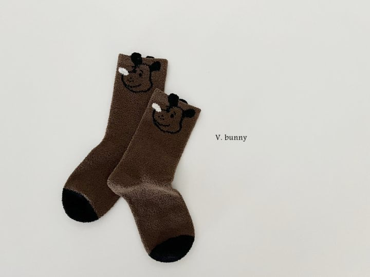 V Bunny - Korean Children Fashion - #kidzfashiontrend - Cococo Socks Set - 6