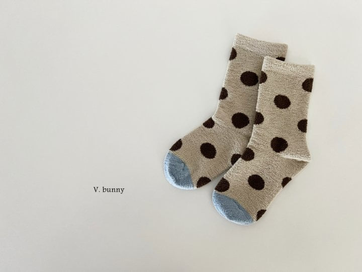 V Bunny - Korean Children Fashion - #kidzfashiontrend - Red Nose Socks Set - 5