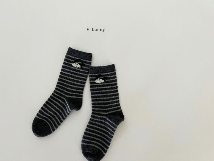 V Bunny - Korean Children Fashion - #littlefashionista - Wow Dog Socks Set - 6