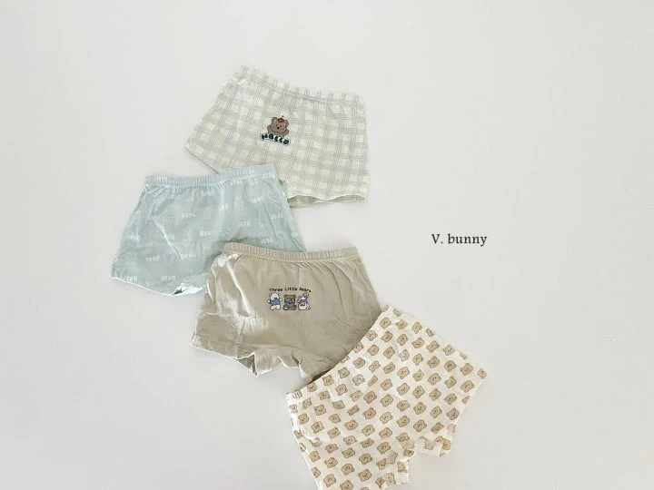 V Bunny - Korean Children Fashion - #magicofchildhood - Three Bears Boy Underwear - 9