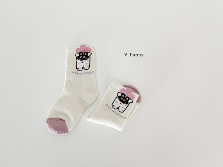 V Bunny - Korean Children Fashion - #magicofchildhood - Big Eyes Socks Set - 7