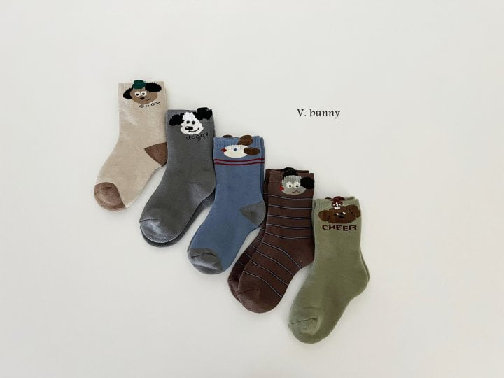 V Bunny - Korean Children Fashion - #magicofchildhood - Cheer Socks Set