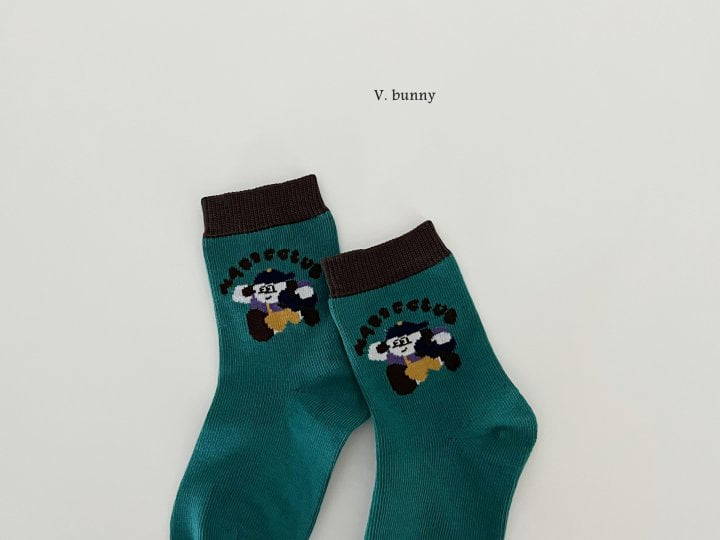 V Bunny - Korean Children Fashion - #littlefashionista - Baby Go Socks Set - 4