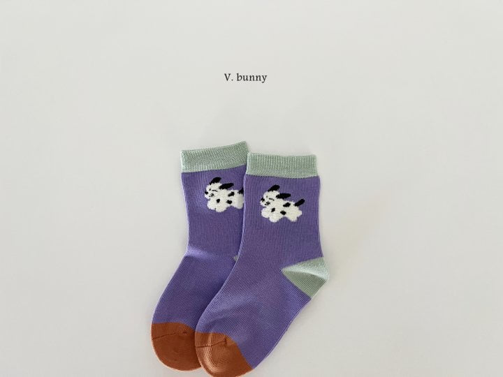 V Bunny - Korean Children Fashion - #magicofchildhood - Baduki Socks Set - 3