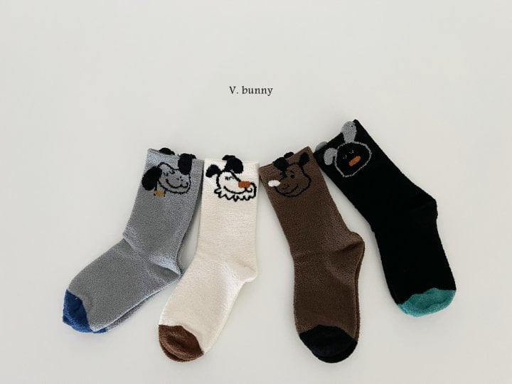 V Bunny - Korean Children Fashion - #magicofchildhood - Cococo Socks Set - 9