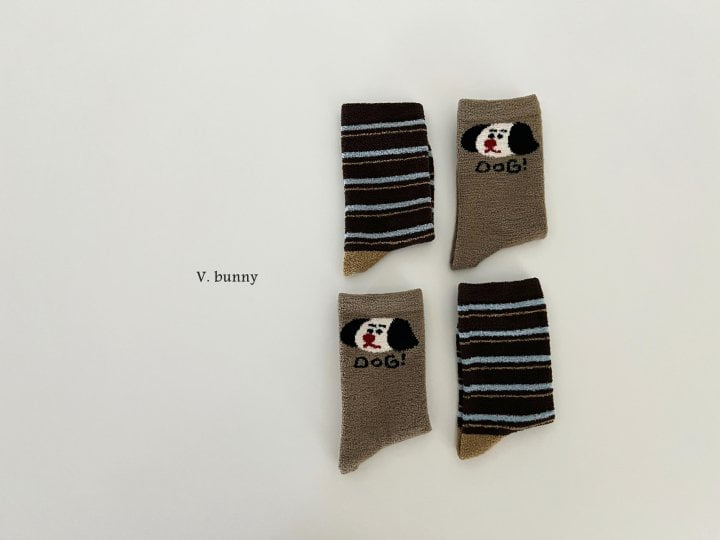 V Bunny - Korean Children Fashion - #magicofchildhood - Red Nose Socks Set - 8