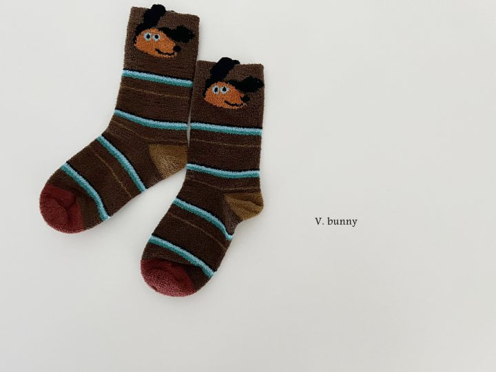 V Bunny - Korean Children Fashion - #magicofchildhood - Corgi Socks Set - 6