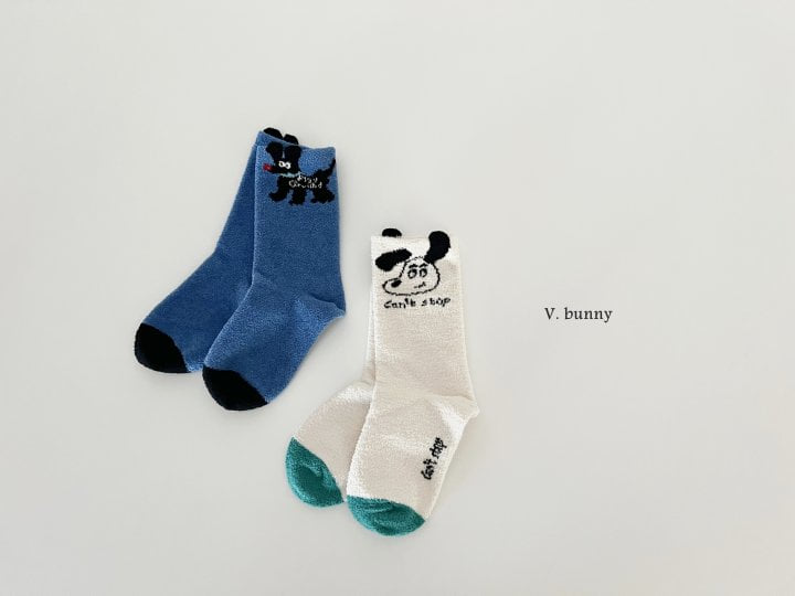 V Bunny - Korean Children Fashion - #minifashionista - Corgi Socks Set - 7