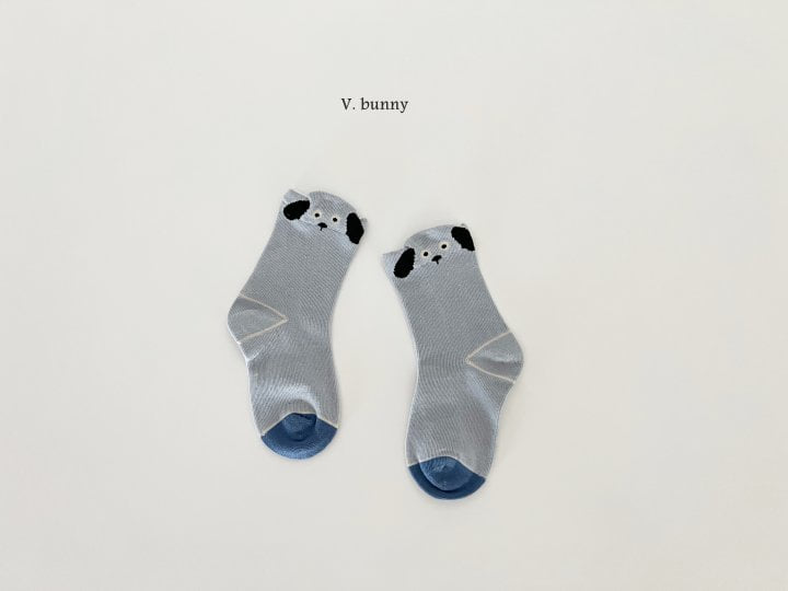 V Bunny - Korean Children Fashion - #stylishchildhood - Nero Socks Set - 5