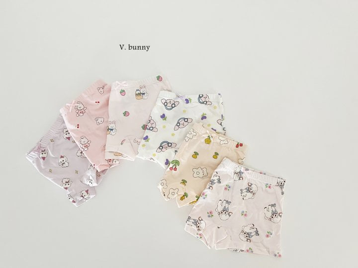 V Bunny - Korean Children Fashion - #toddlerclothing - Ribbon Sheep Girl Underwear - 2