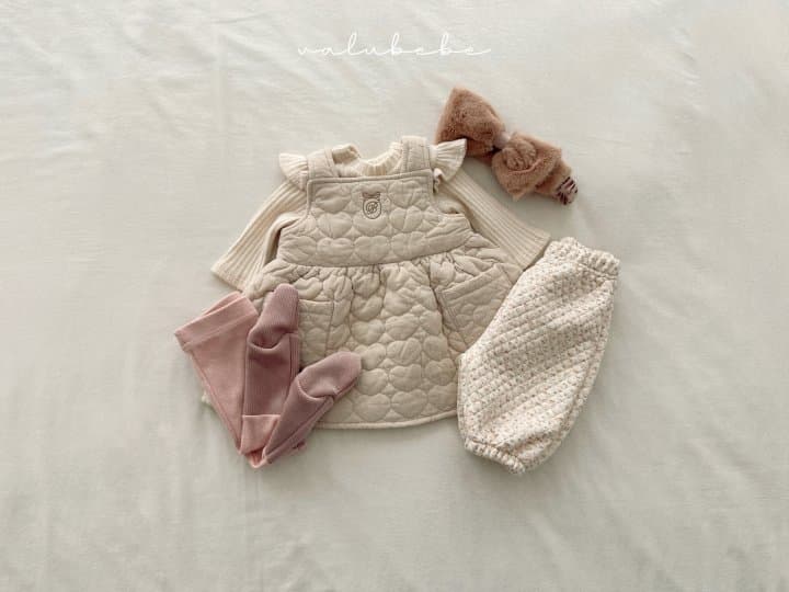 Valu Bebe - Korean Baby Fashion - #babyboutique - Winter Emboss Pants (Baby)