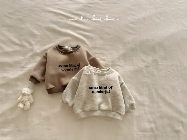 Valu Bebe - Korean Baby Fashion - #babyclothing - Kind Fleeced Swaetshirt (Baby)