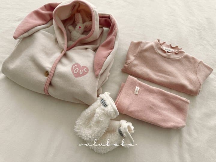 Valu Bebe - Korean Baby Fashion - #babyfashion - Bunny Heart Suit - 6