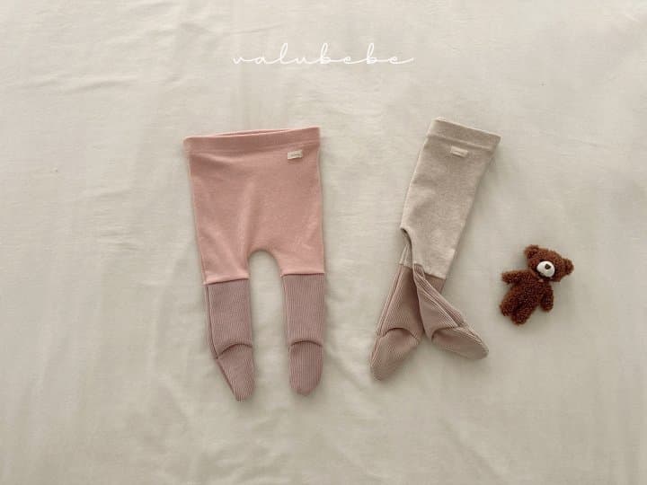 Valu Bebe - Korean Baby Fashion - #babyfashion - Half Half Leggings 2