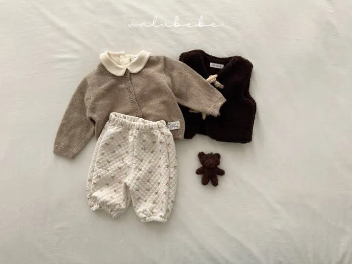 Valu Bebe - Korean Baby Fashion - #babyfashion - Winter Emboss Pants (Baby) - 5