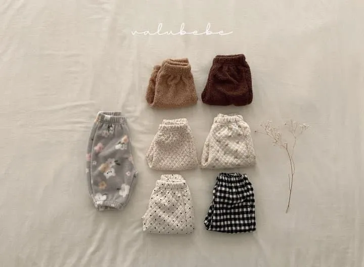 Valu Bebe - Korean Baby Fashion - #babyfever - Winter Emboss Pants (Baby) - 6