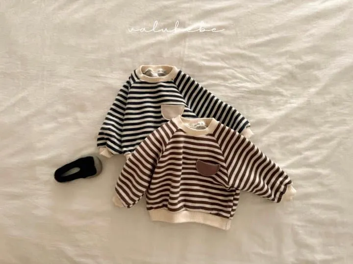 Valu Bebe - Korean Baby Fashion - #babyfever - Tiramisu Fleeced Sweatshirt (Baby) - 6