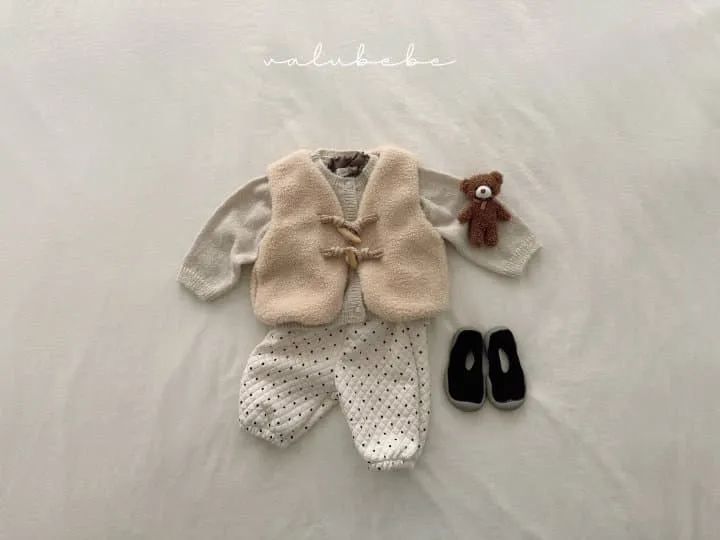 Valu Bebe - Korean Baby Fashion - #babylifestyle - Winter Emboss Pants (Baby) - 8