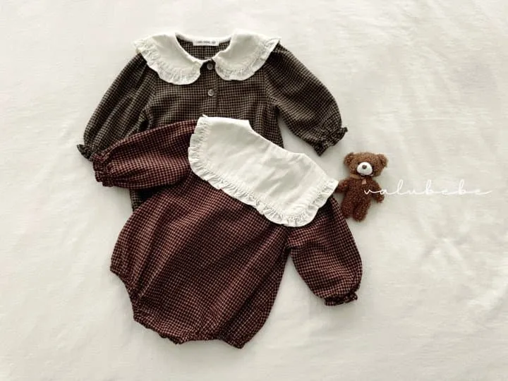 Valu Bebe - Korean Baby Fashion - #babylifestyle - Small Check Suit - 2