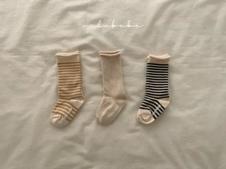 Valu Bebe - Korean Baby Fashion - #babylifestyle - Sunny Combi Socks - 9