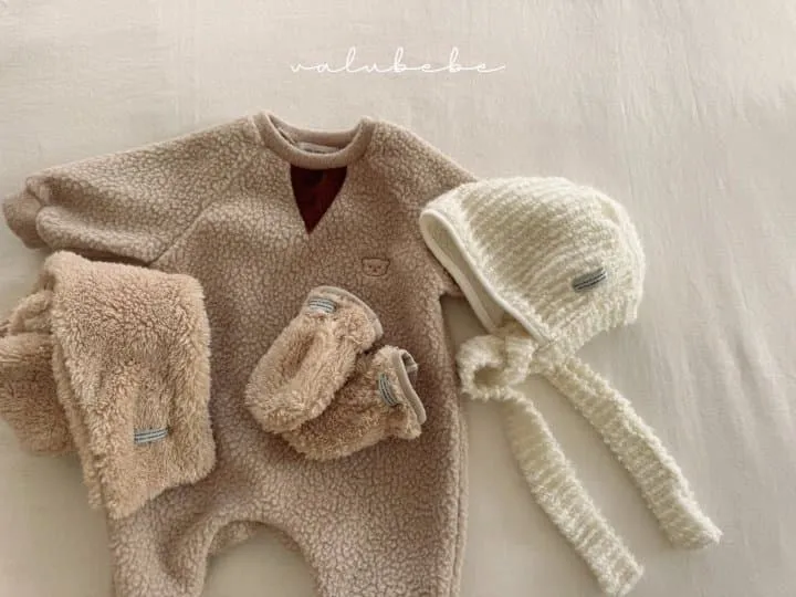 Valu Bebe - Korean Baby Fashion - #babyoninstagram - Mini Bear Dumble Suit - 5