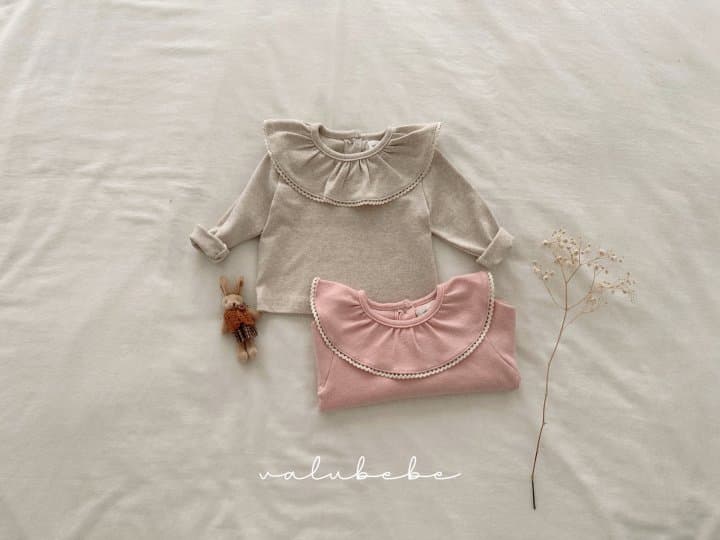 Valu Bebe - Korean Baby Fashion - #babyoninstagram - Lace Ruffle Tee (Baby)